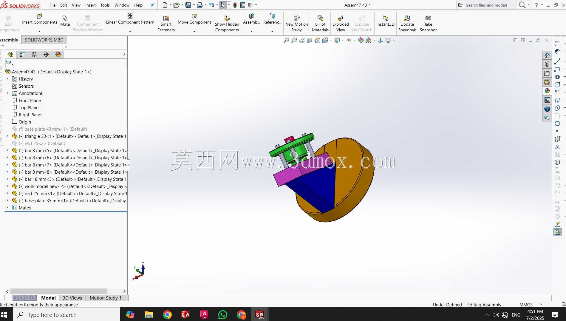 VMC 夹具