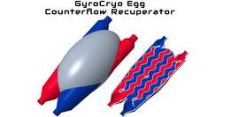 GyroCryo 蛋逆流换热器