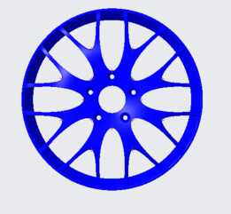 CREO Parametric 上的轮圈