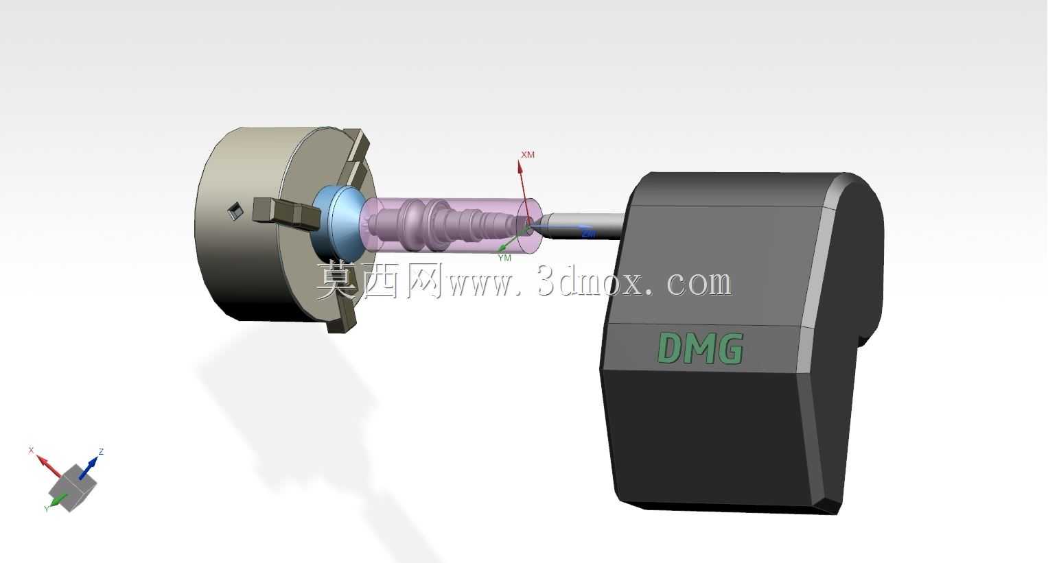 NX 车床卡盘,车床套筒和端面驱动器