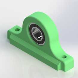 轴承 UCP204 轴承座 3/4" 内径 20mm