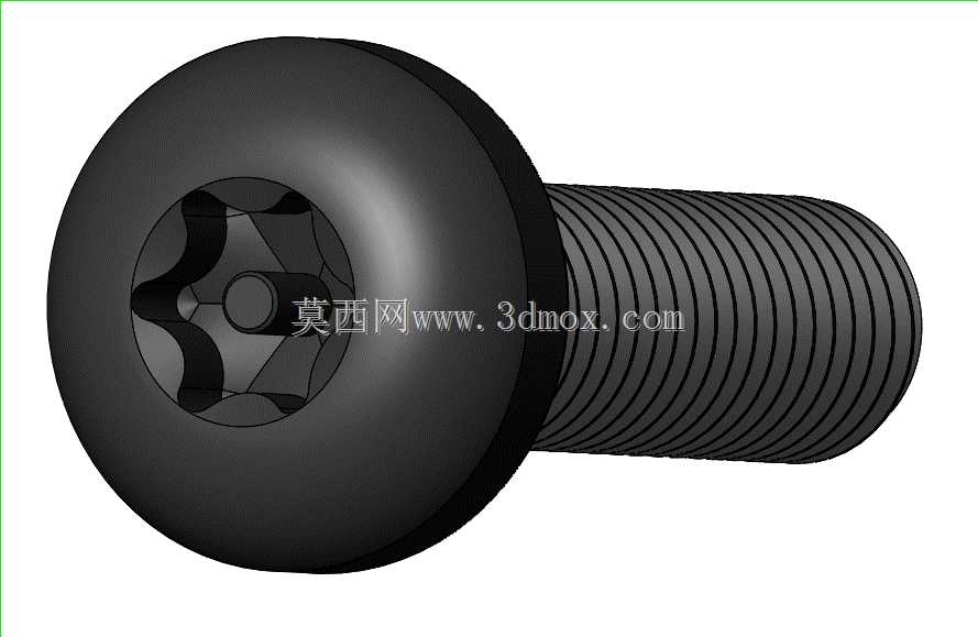 M6-1.0 X 25MM 安全梅花螺丝