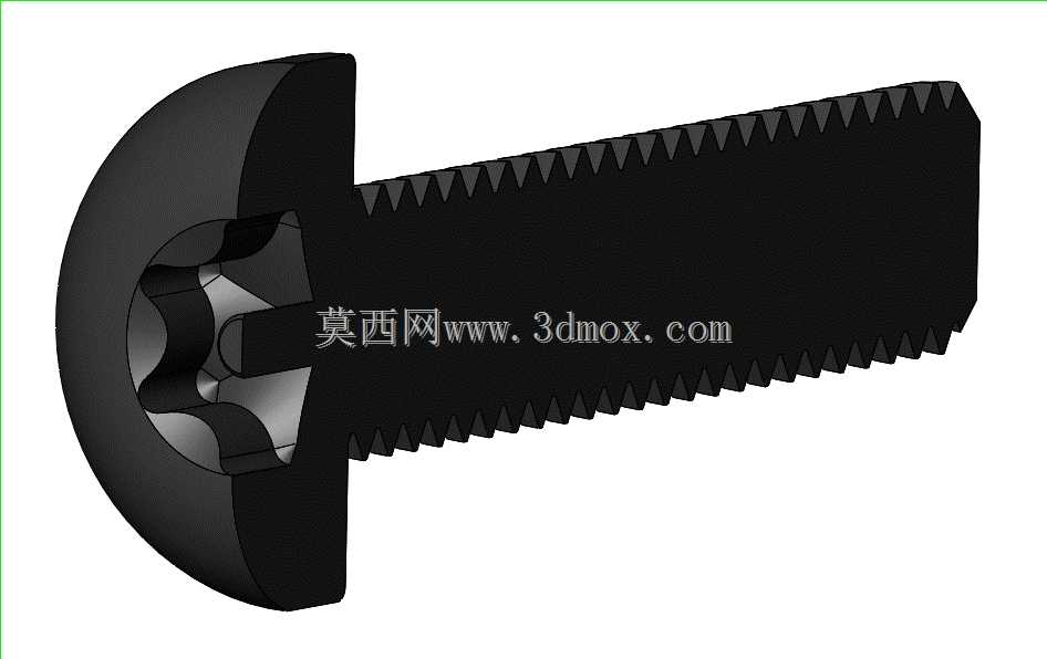 M6-1.0 X 25MM 安全梅花螺丝