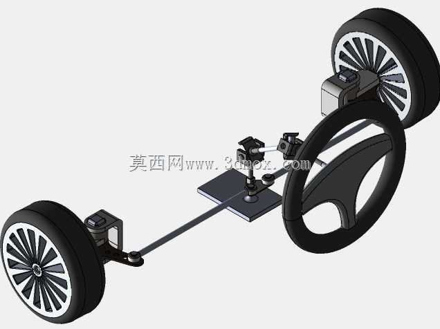 卡丁车的阿克曼转向