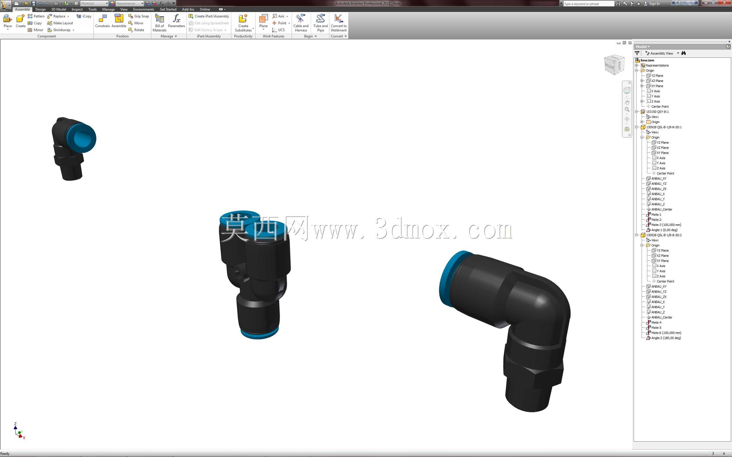 教程:如何使用 Autodesk Inventor 制作柔性软管/电线