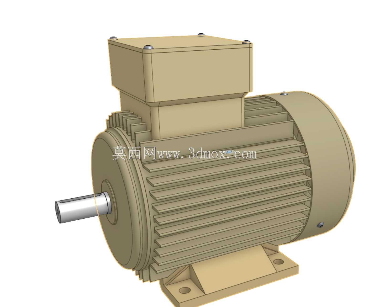 1.1kw/1.5hp 4 极 1400RPM 19mm 轴三相电动机减速 80 机架