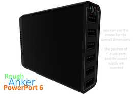 ����PowerPort 6 USB C