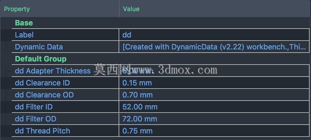 镜头滤镜降压环适配器(参数型)