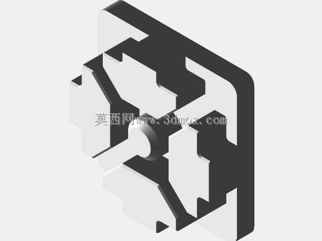 30mm T形槽端盖