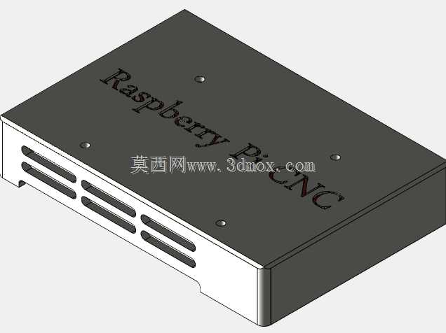 Raspberry Pi V4/Protoner CNC帽子外壳