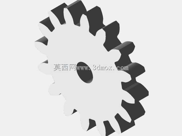 3D打印直齿轮组