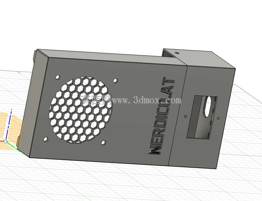 用于80mm Noctua的Ender 3 Pro电源盖