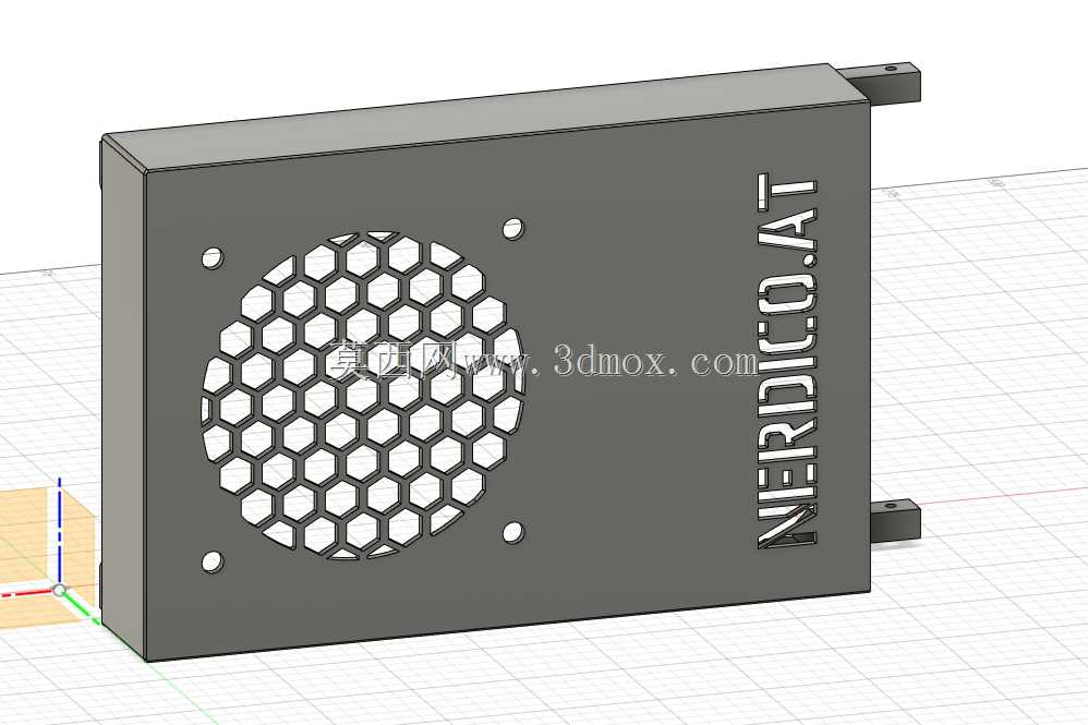 用于80mm Noctua的Ender 3 Pro电源盖