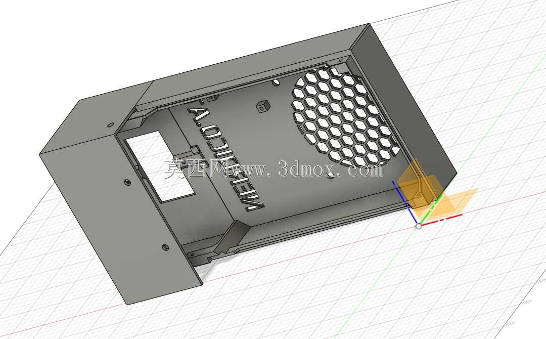 用于80mm Noctua的Ender 3 Pro电源盖