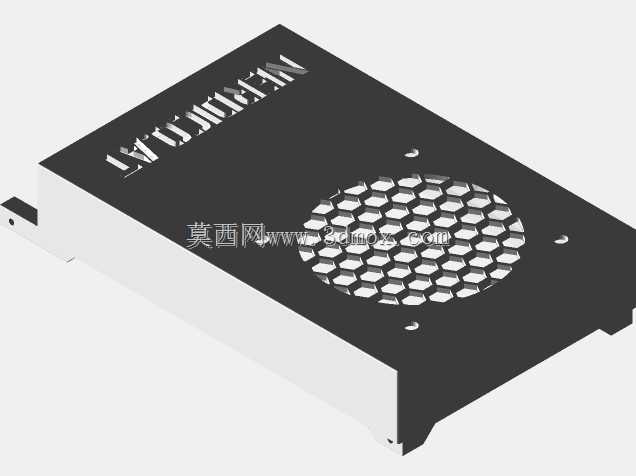 用于80mm Noctua的Ender 3 Pro电源盖