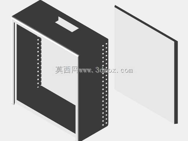 用于Breadboard和Pico的带滑动盖的简单盒子