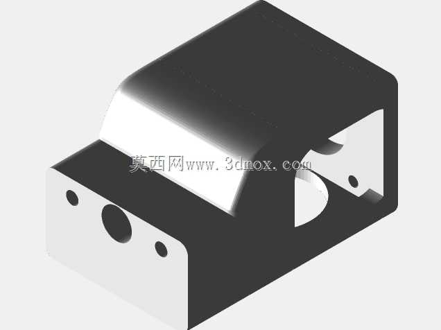 样本!适用于NEMA 23步进电机的小型磨机Y轴支架