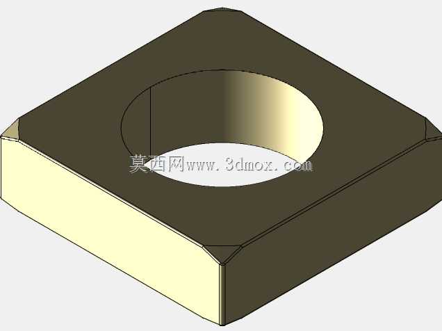 M5 x 0.8 mm方形螺母