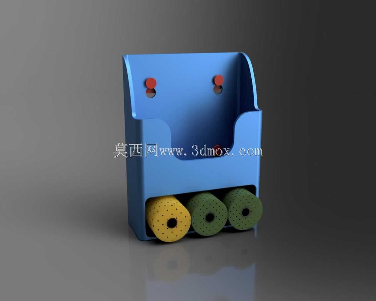 Cat Litter Scoop Trowel Holder v3