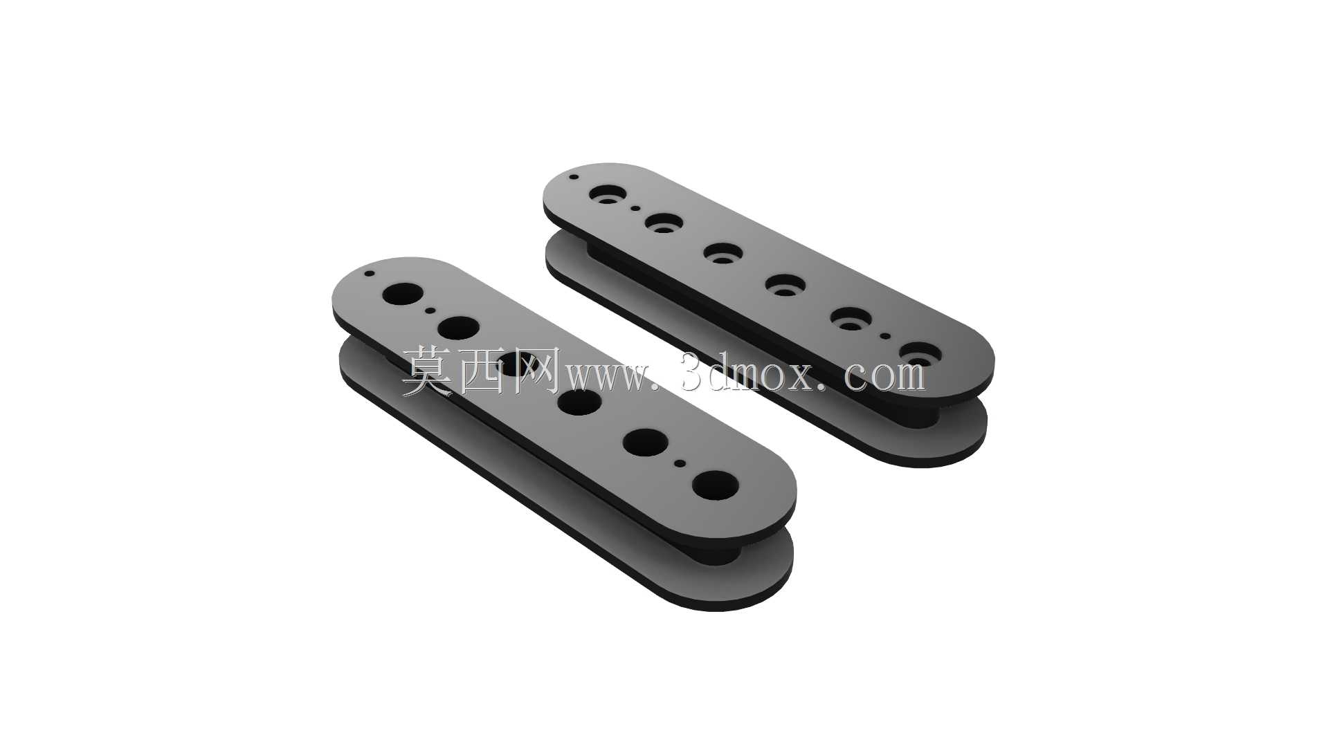 用于3D打印的参数化Humbucker Bobbins