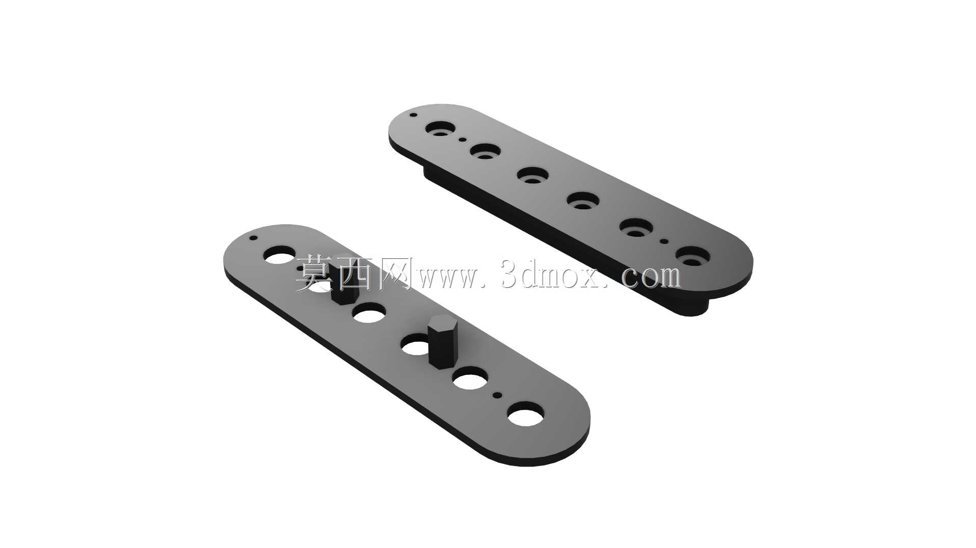 用于3D打印的参数化Humbucker Bobbins