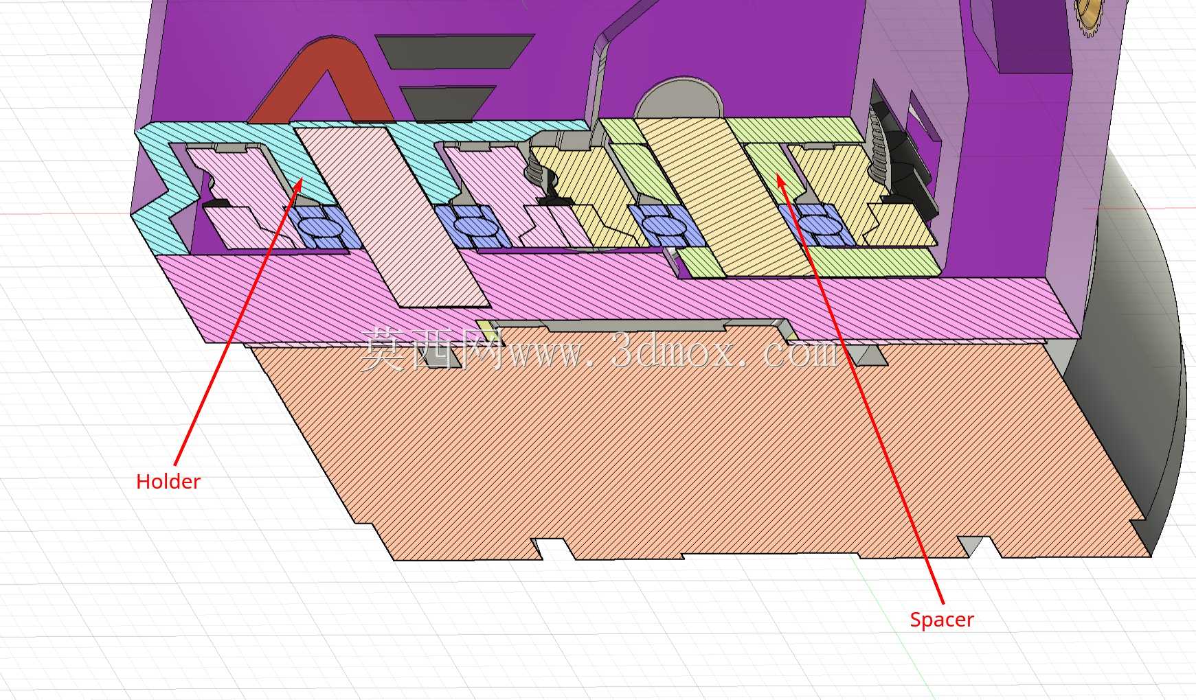 Artis3D进料器KK型(适用于Creality K1/K1MAX)