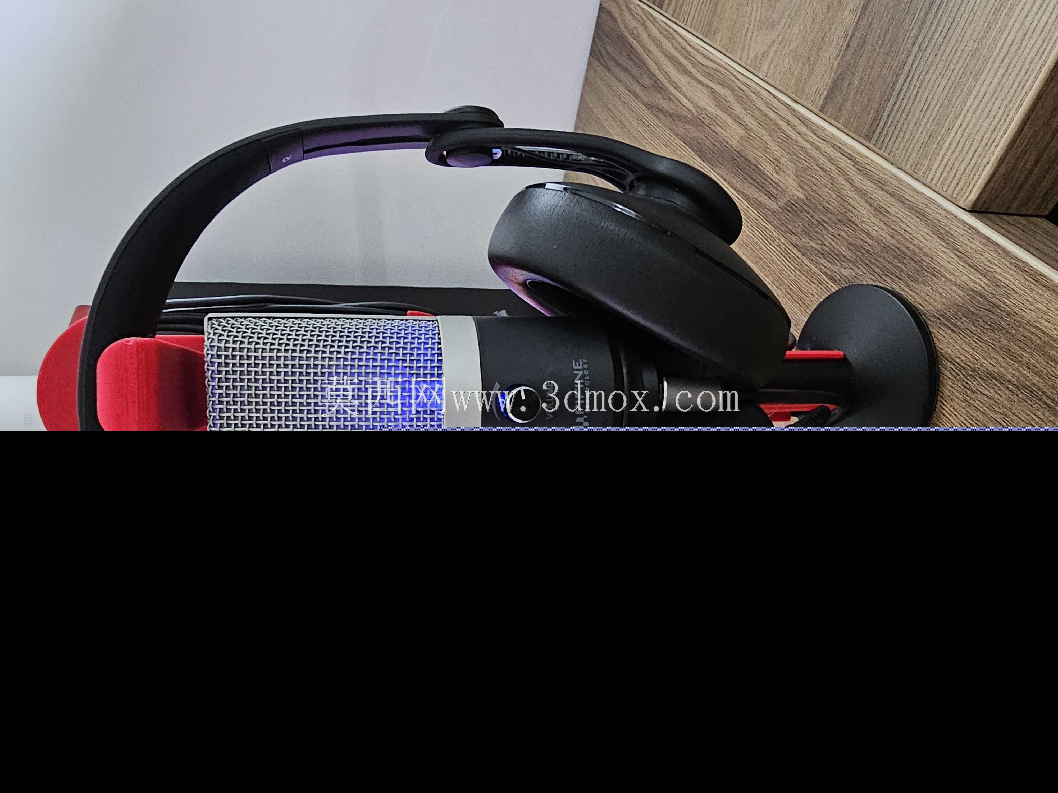 适用于Fifine Microhpone支架的耳机支架
