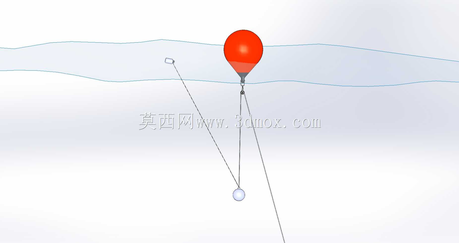 廉价锚泊浮标系统