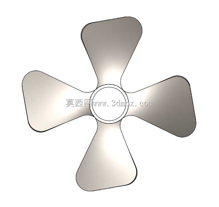 螺旋桨CAD模型