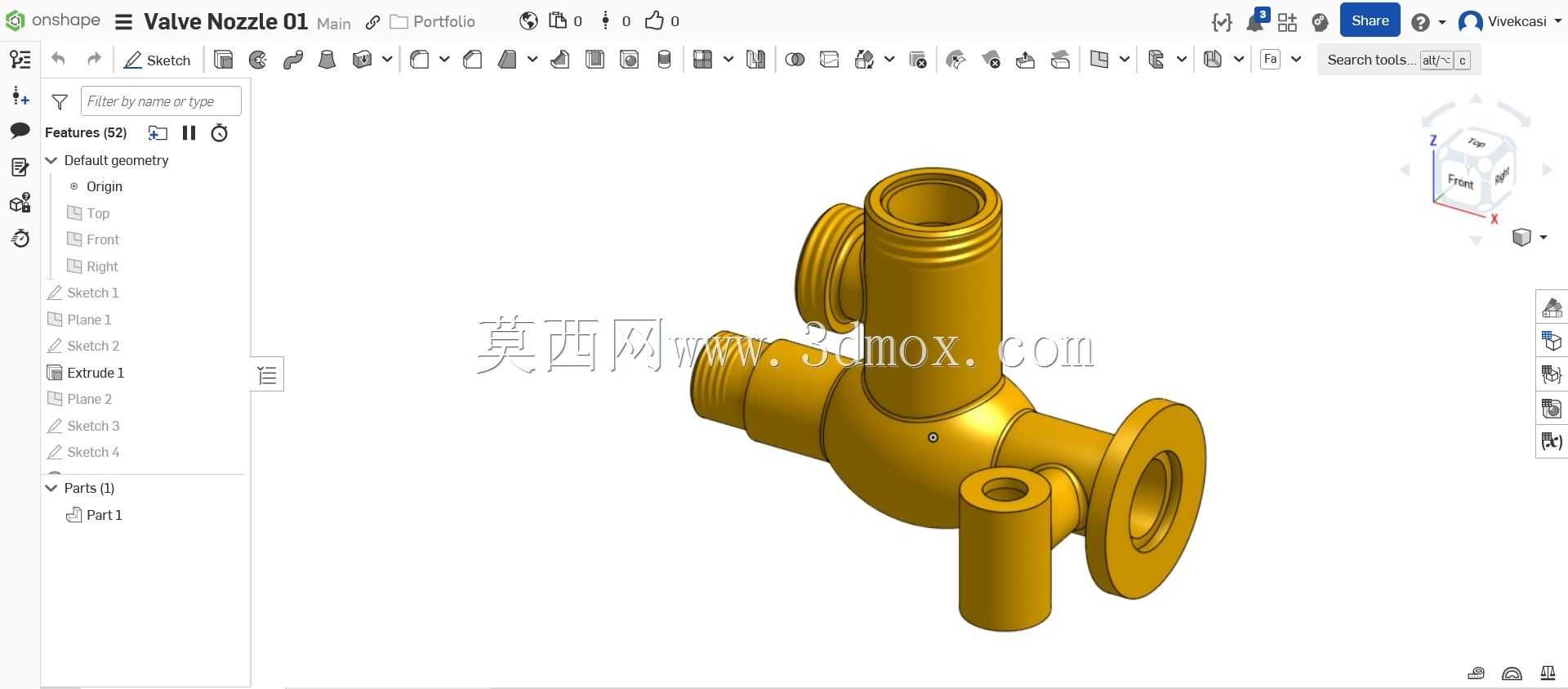 阀门喷嘴 01