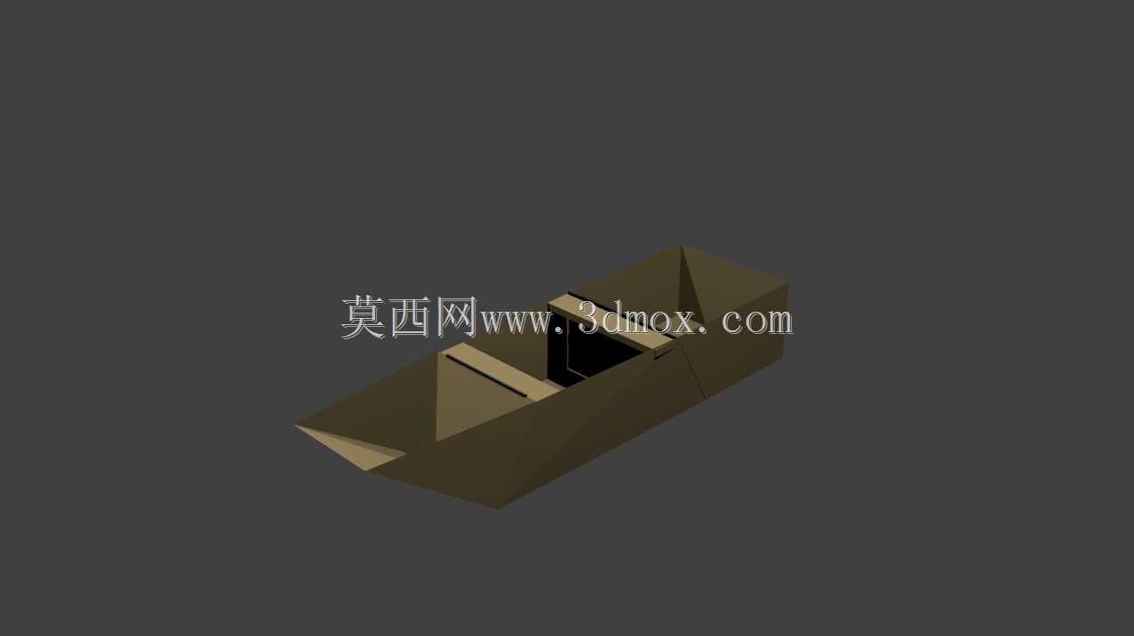 可折叠平底船