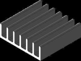 散热片 20x20x6