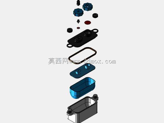矩形压入式防漏生物反应器,3D打印,可重复使用,模块化设计,带气体交换功能