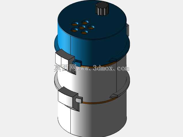 可扩展培养室防漏压入式生物反应器,3D打印,可重复使用,模块化设计,带密封气体控制