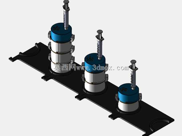 可扩展培养室防漏压入式生物反应器,3D打印,可重复使用,模块化设计,带密封气体控制