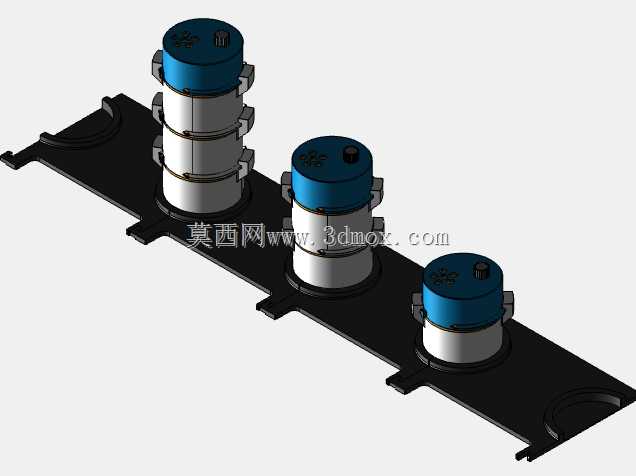 可扩展培养室防漏压入式生物反应器,3D打印,可重复使用,模块化设计,带密封气体控制