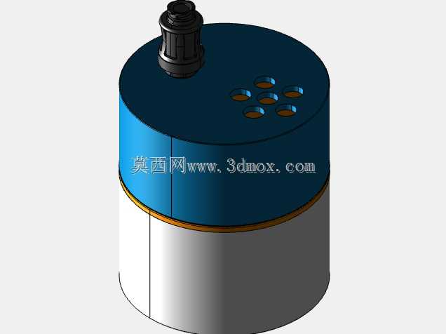 可扩展培养室防漏压入式生物反应器,3D打印,可重复使用,模块化设计,带密封气体控制