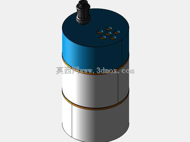 可扩展培养室防漏压入式生物反应器,3D打印,可重复使用,模块化设计,带密封气体控制