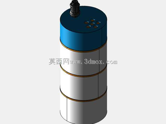可扩展培养室防漏压入式生物反应器,3D打印,可重复使用,模块化设计,带密封气体控制