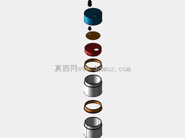 可扩展培养室防漏压入式生物反应器,3D打印,可重复使用,模块化设计,带密封气体控制