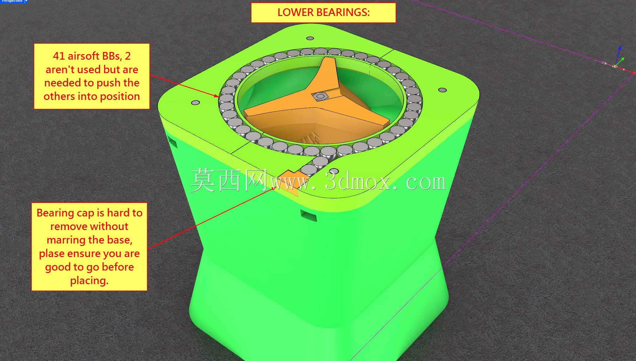 草药台风 - 3D打印旋风式粉碎杂草研磨器