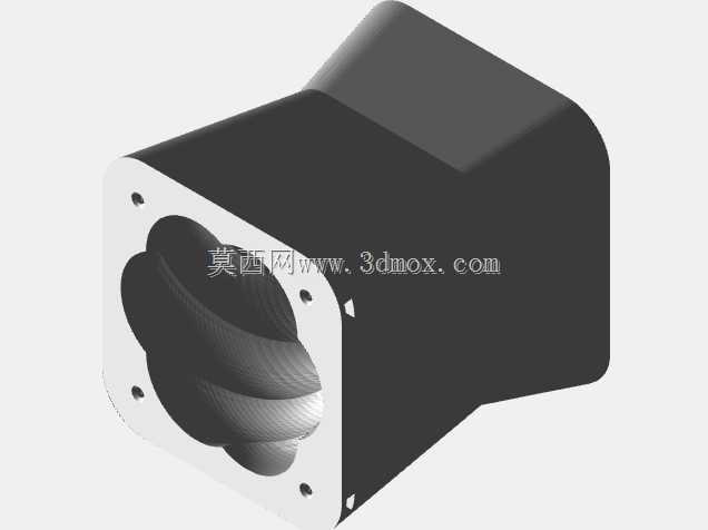 草药台风 - 3D打印旋风式粉碎杂草研磨器