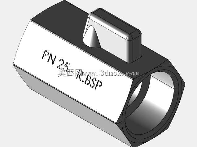 PN-25 - DN.1 - 迷你球阀 - 内螺纹 - 内六角螺纹 - 304不锈钢