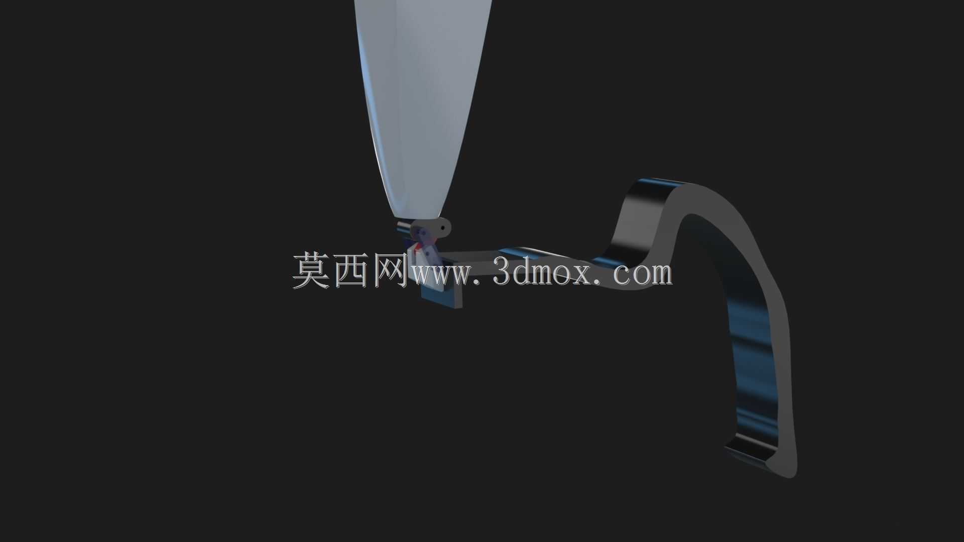 膝关节假肢杆连接机构