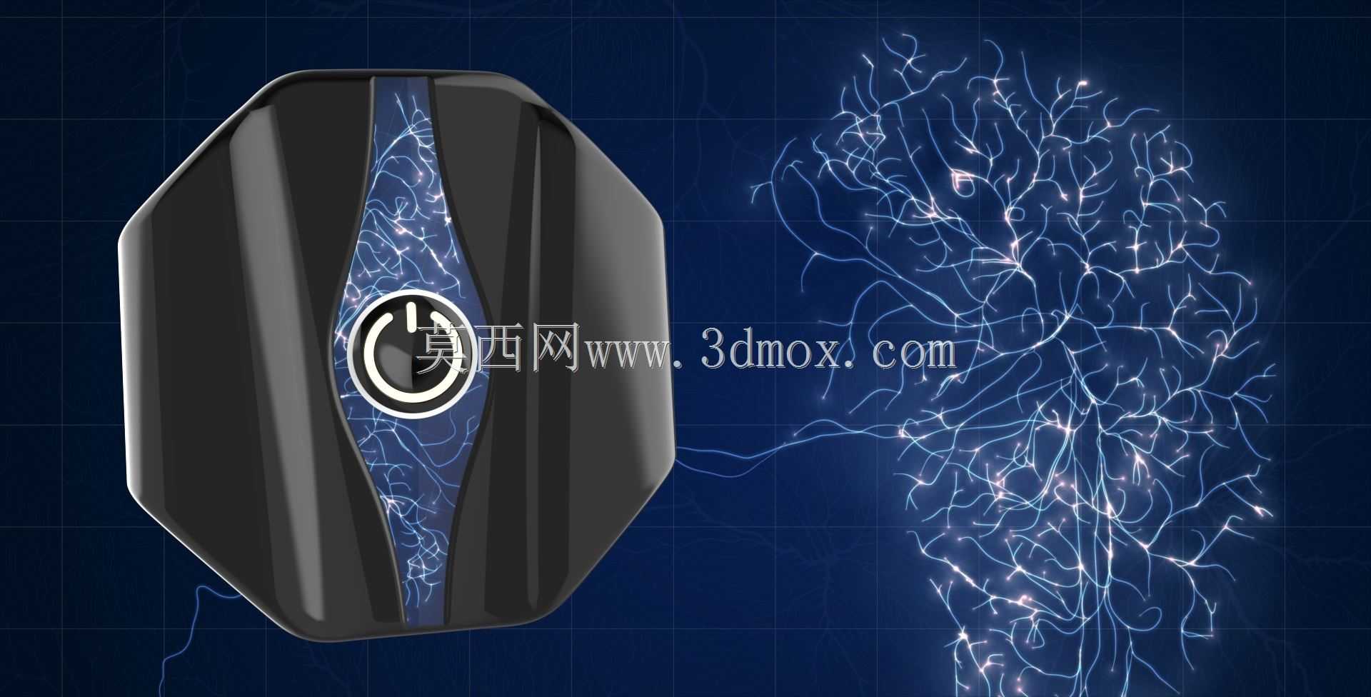 紧凑型脑电图外壳概念