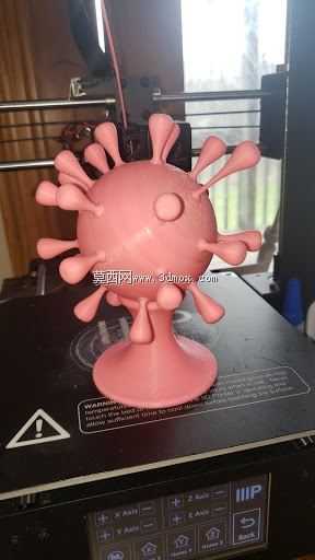 基于FredSWUG模型的3D打印冠状病毒