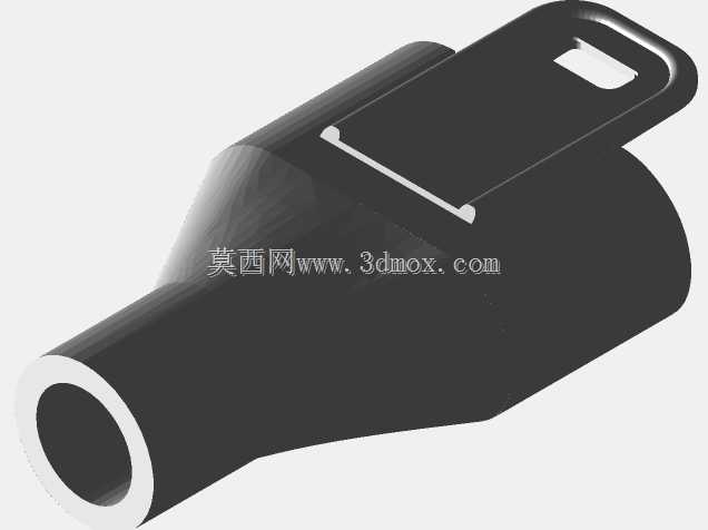 Easybreath 单输出适配器 - 新冠病毒 - 快速打印 - 无需支撑材料