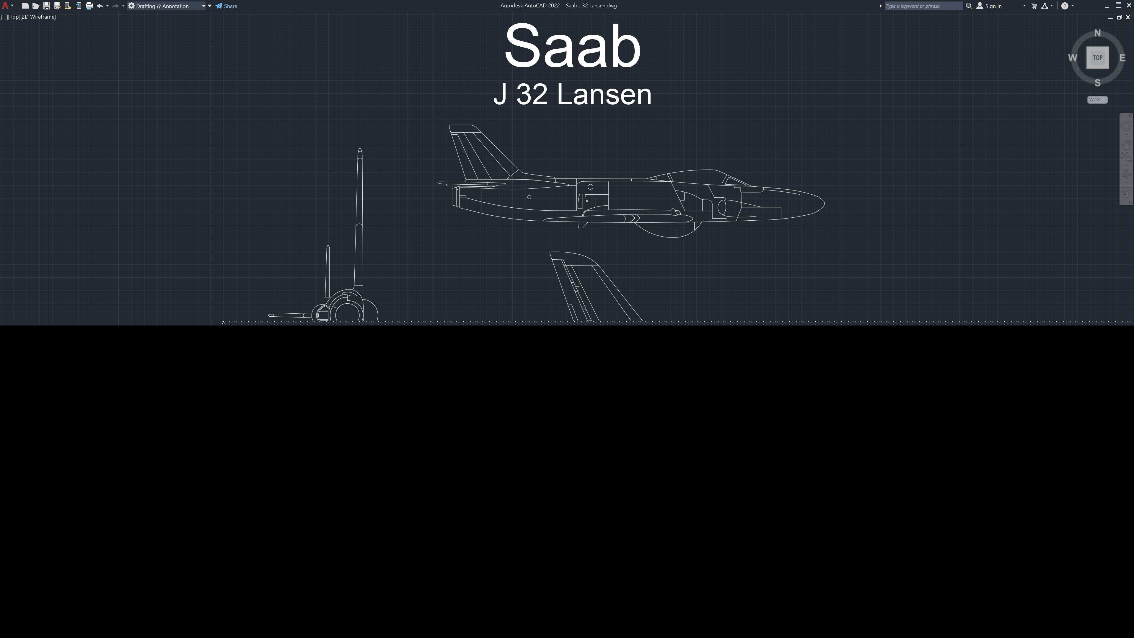 Saab J 32 Lansen 2D ���