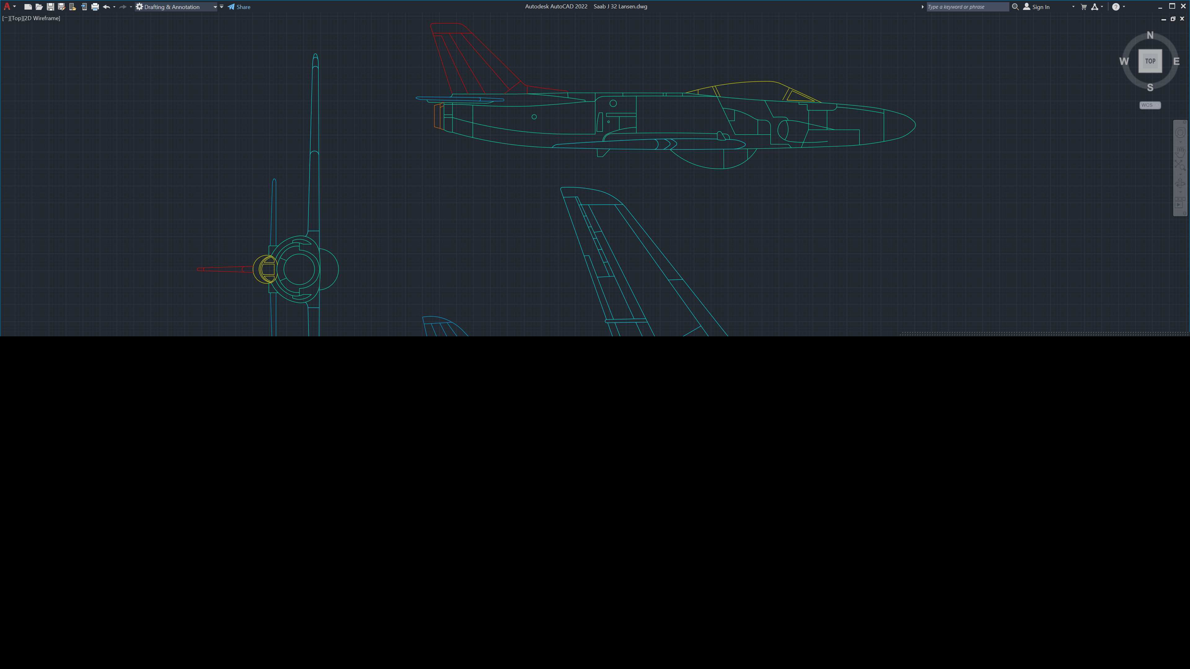 Saab J 32 Lansen 2D ���