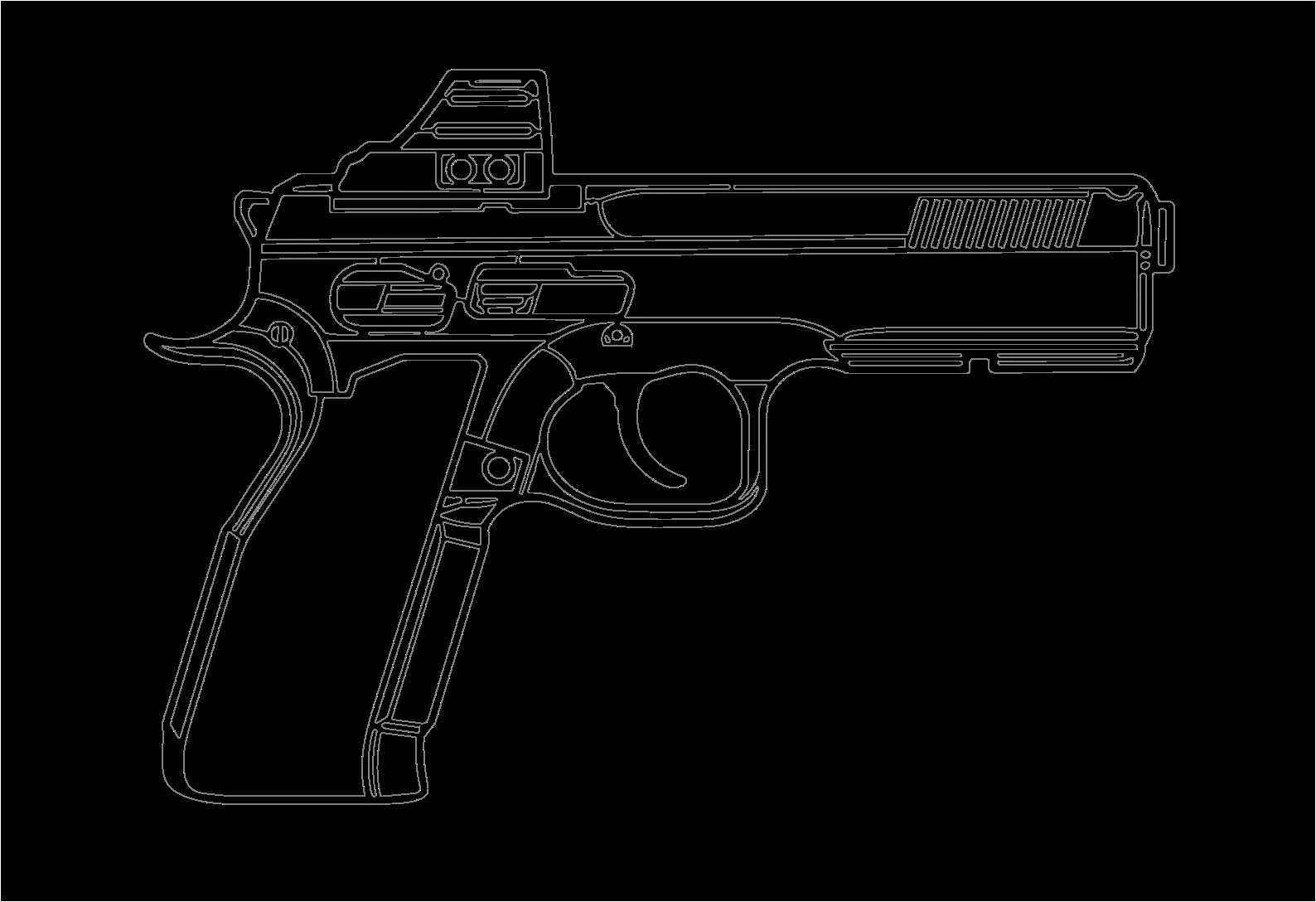 CZ Shadow 2 Silhouette